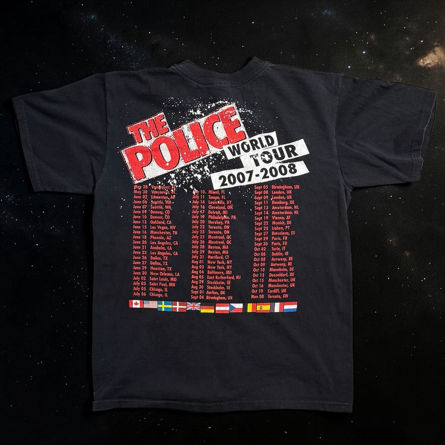 The Police World Tour 2007-2008 Original Tee